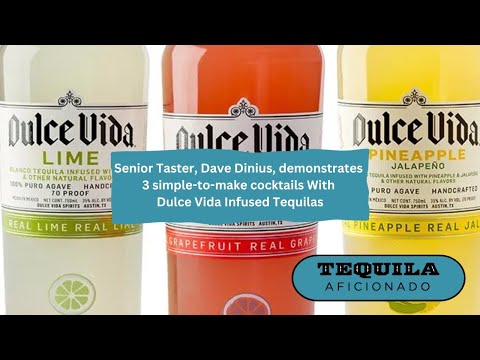 Tequila Aficionado Sipping Off The Cuff ® Simple-to-Make Cocktails With Dulce Vida Infused Tequilas