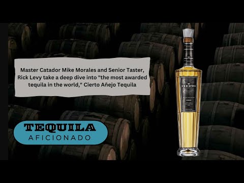 Tequila Aficionado Sipping Off The Cuff ® review of Cierto Añejo Tequila