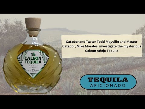 Tequila Aficionado Sipping Off The Cuff ® review of Caleon Añejo Tequila