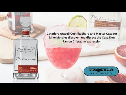 Tequila Aficionado Sipping Off The Cuff ® review of Don Ramon Reposado Cristalino Tequila
