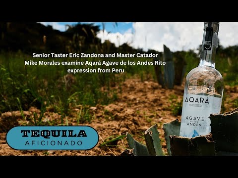 Tequila Aficionado Sipping Off The Cuff ® review of Aqara Rito Agave Spirit